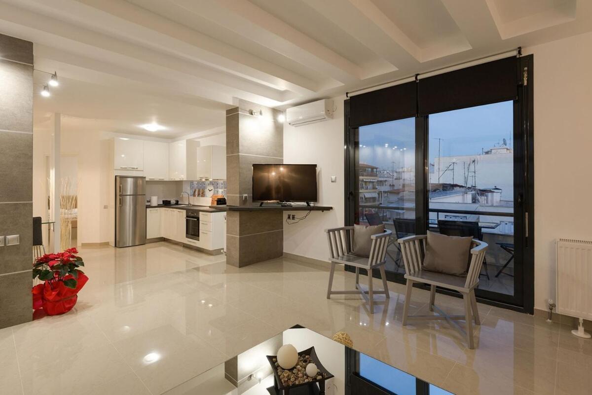 Apartament Ace Location | Luxury Building Saloniki Zewnętrze zdjęcie