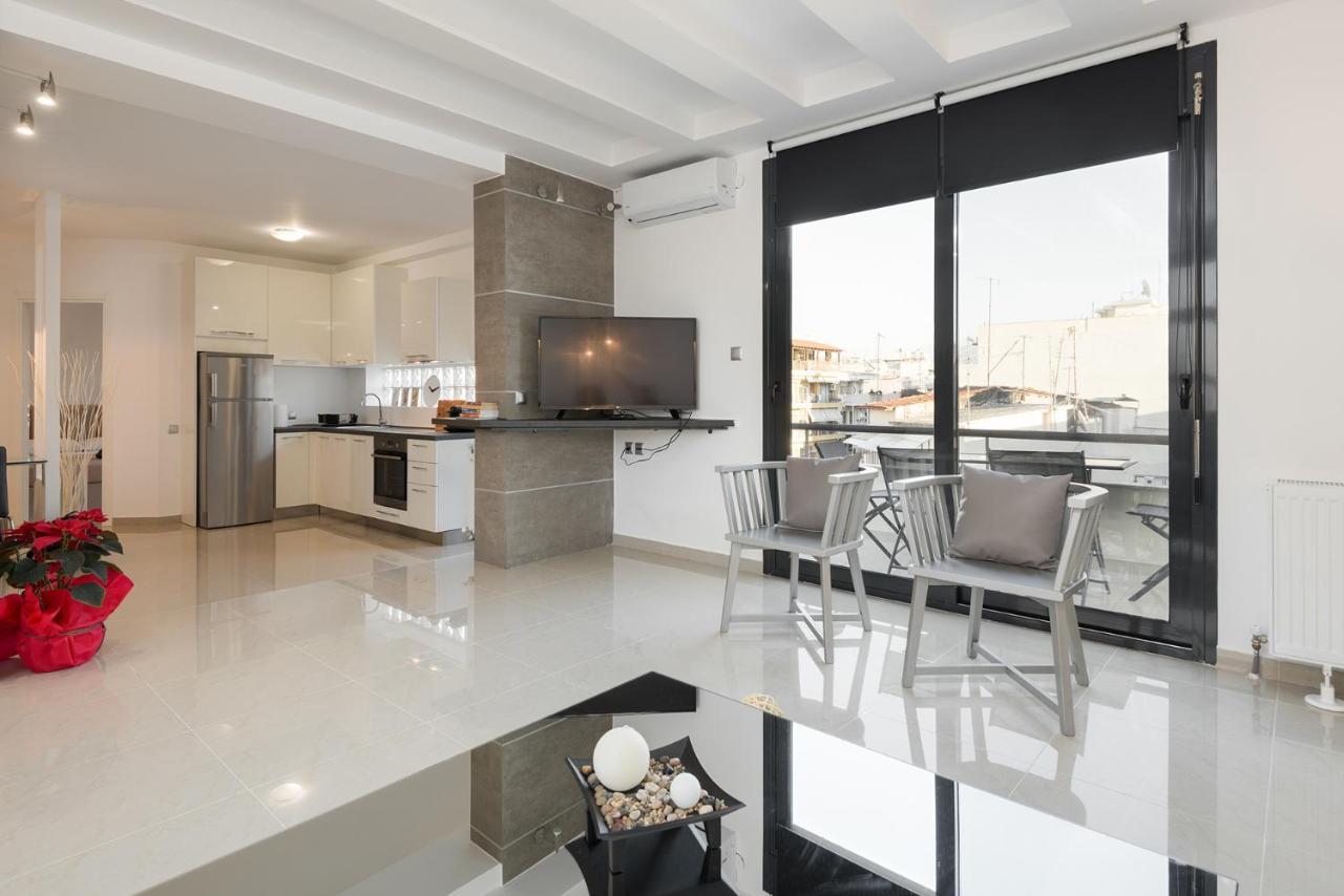 Apartament Ace Location | Luxury Building Saloniki Zewnętrze zdjęcie